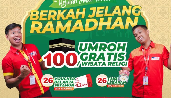 Teruntuk Konsumen Setianya, Alfamart Bagi-bagi 100 Umrah Gratis dan Wisata Religi, Cek Caranya di Sini!