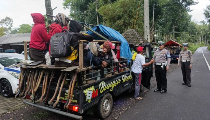 Pasca Laka Tunggal di Ijen, Polres Bondowoso Gelar Patroli Subuh