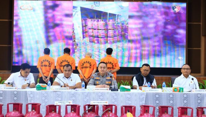 Bareskrim Polri Ungkap Bisnis Ilegal Gas Subsidi Bernilai Miliaran di Jateng & Jabar