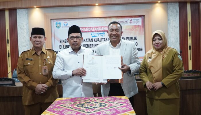 Pemkab Situbondo Bersama Ombudsman RI Teken MoU Ciptakan Pemerintahan Bersih dan Transparan