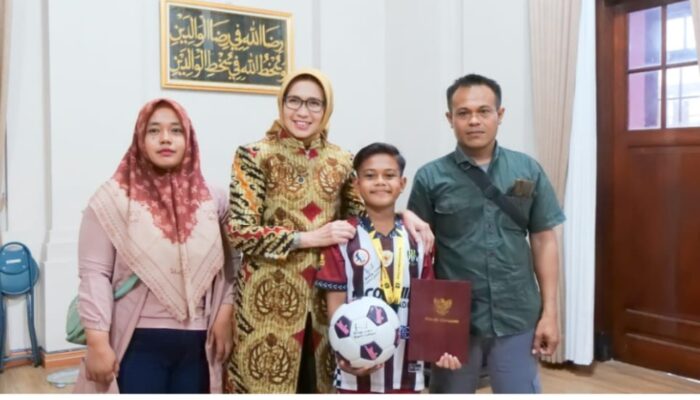 Bupati Lumajang Apresiasi Bocah SD Berprestasi Diajang Internasional Maxim Even U-12 Asia Pasifik 