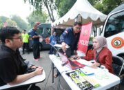 Hari Bhayangkara ke-79, Ratusan Warga Manfaatkan Layanan Kesehatan Gratis Polda Jatim