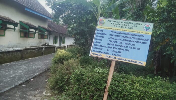 Proyek DD Ratusan Juta Desa Kasiyan Diduga Dikerjakan Alakadarnya, Dimensi Paving Tebal 6 CM, Kanstin Tak Digali 