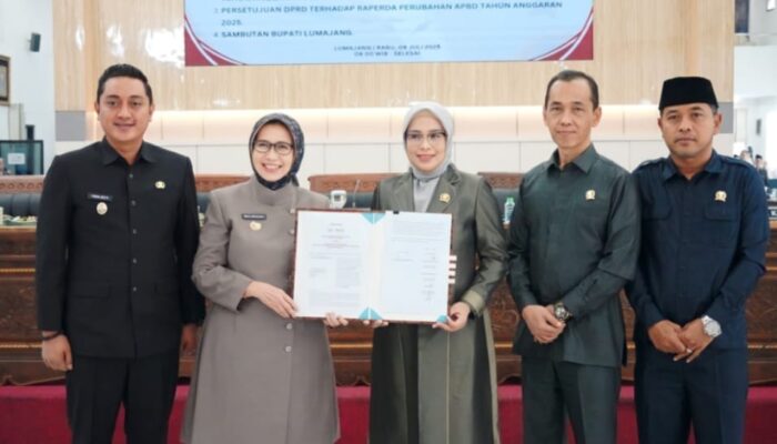 DPRD Lumajang Setujui Raperda Perubahan APBD Tahun Anggaran 2025, Mantabkan Arah  Pembangunan ke Depan 