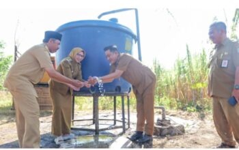 Ratusan KK di Ranuyoso Lumajang Akhirnya Nikmati Air Bersih dari Sumur Bor Baru