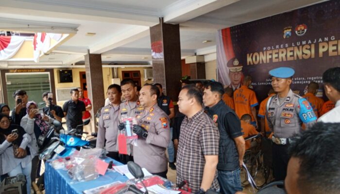 Tiga Oknum LSM Diamankan Polres Lumajang atas Dugaan Meras Kades Tunjung 