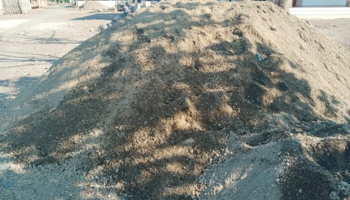 Proyek DKP Pemprov Jatim Rp1,5 Miliar di Jember Material Pasir Diduga Buruk
