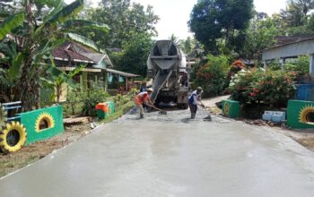 Pemkab Malang Melalui (DPUBM) Peningkatan Ruas Jalan Bantur Progres 100 Persen Rampung