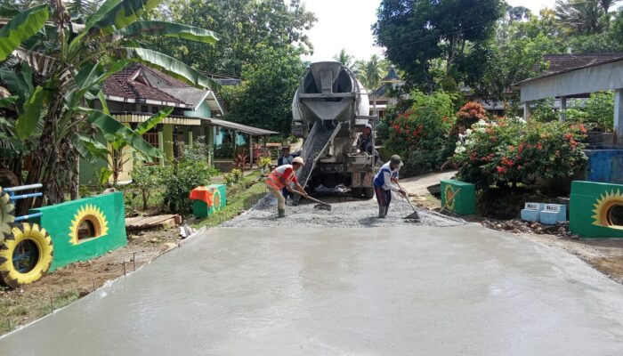 Pemkab Malang Melalui (DPUBM) Peningkatan Ruas Jalan Bantur Progres 100 Persen Rampung