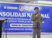 Dewas BPJS Kesehatan Siruaya Utamawan Ajak Pekerja Perkebunan Perjuangkan Hak JKN
