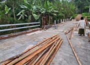 Dorong Perekonomian Masyarakat, DPUBM Malang Bangun Jembatan Gumukmas di Bantur 