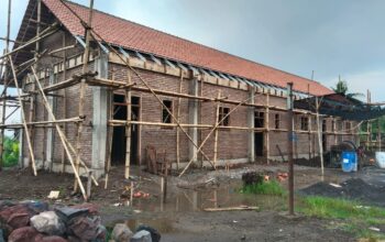 Pelaksana Proyek Diduga Tak Transparan dalam Pembangunan Gedung MTs NU AL- Badar di Sukamakmur, Kangkangi UU KIP