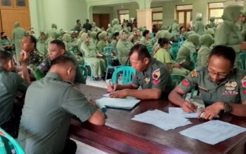 Jelang Ramadan, Kodim 0824 Jember Sumbangkan 102 Kantong Darah untuk PMI 