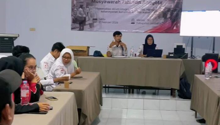 Haidar Al Rafif Resmi Komandoi KSR Unit Markas PMI Kabupaten Jember