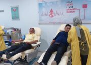 Usai Sidang Paripurna, Anggota Fraksi Golkar DPRD Jember Sempatkan Donor Darah di UDD PMI