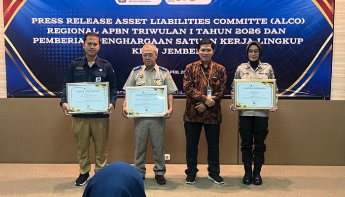 Wujud Tata Kelola Keuangan yang Transparan, Polres Jember Polda Jatim Diganjar 3 Penghargaan dari KPPN