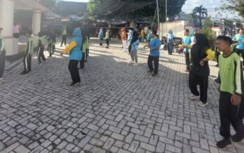 Hari Palang Merah Sedunia, PMI Jember Ajak Siswa Tunagrahita Senam Bersama Tebar Semangat Kemanusiaan