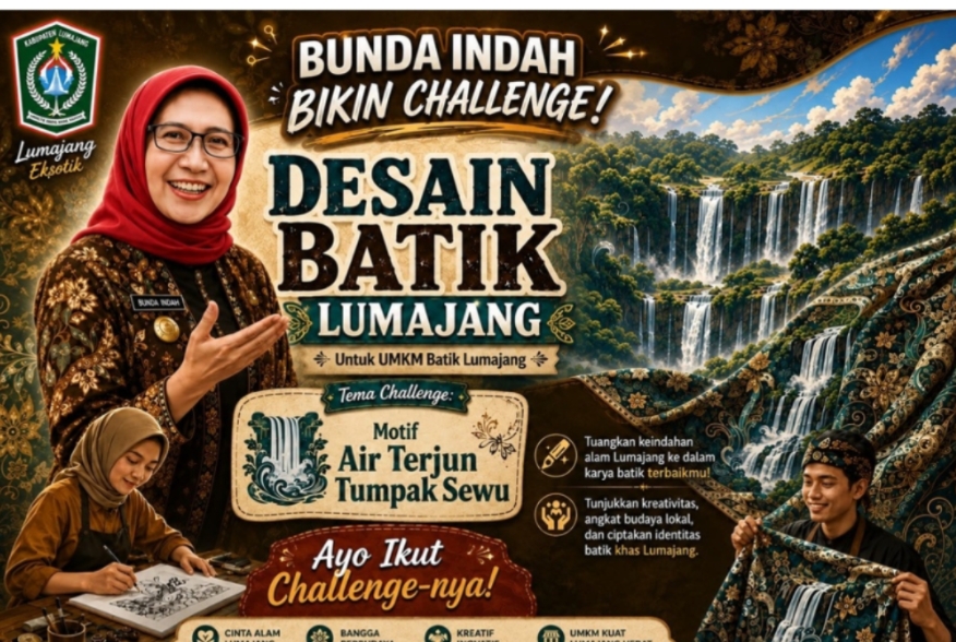 Indah Amperawati Ajak Perajin Ciptakan Batik Tumpak Sewu, Satukan Wisata dan Ekonomi Kreatif