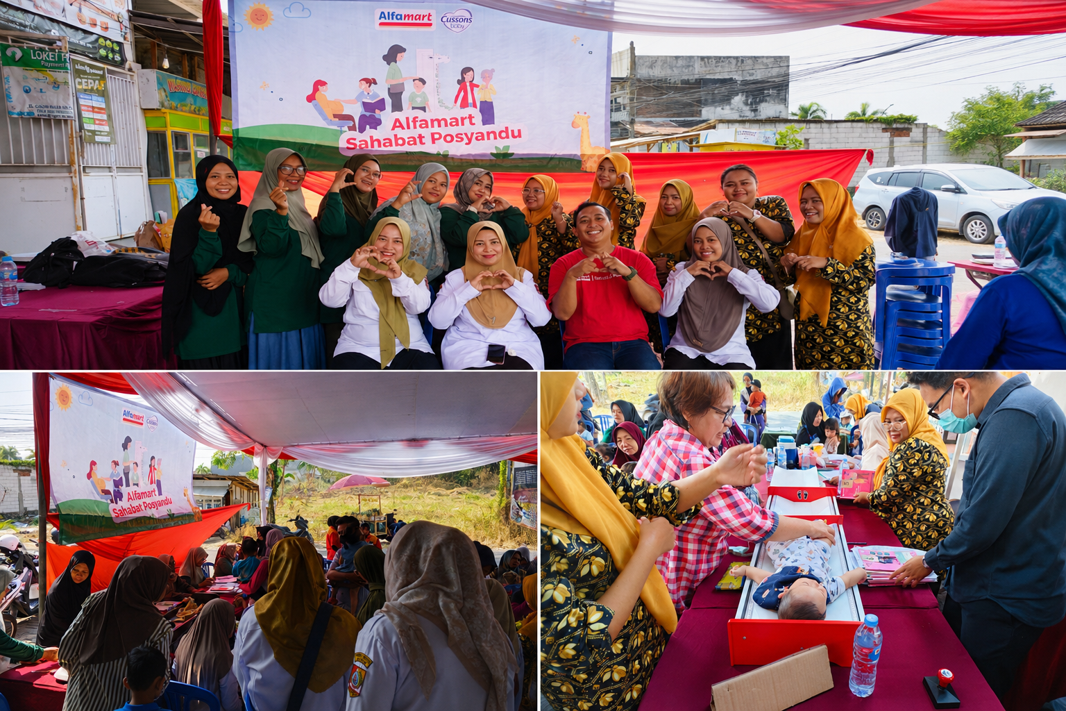 Kolaborasi Alfamart-Cussons Baby Hadirkan Posyandu di 28 Titik, Layani 2.800 Ibu dan Anak