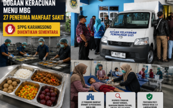 Menu MBG Bikin Puluhan Penerima Manfaat Sakit, SPPG Karangsono Jember Disetop